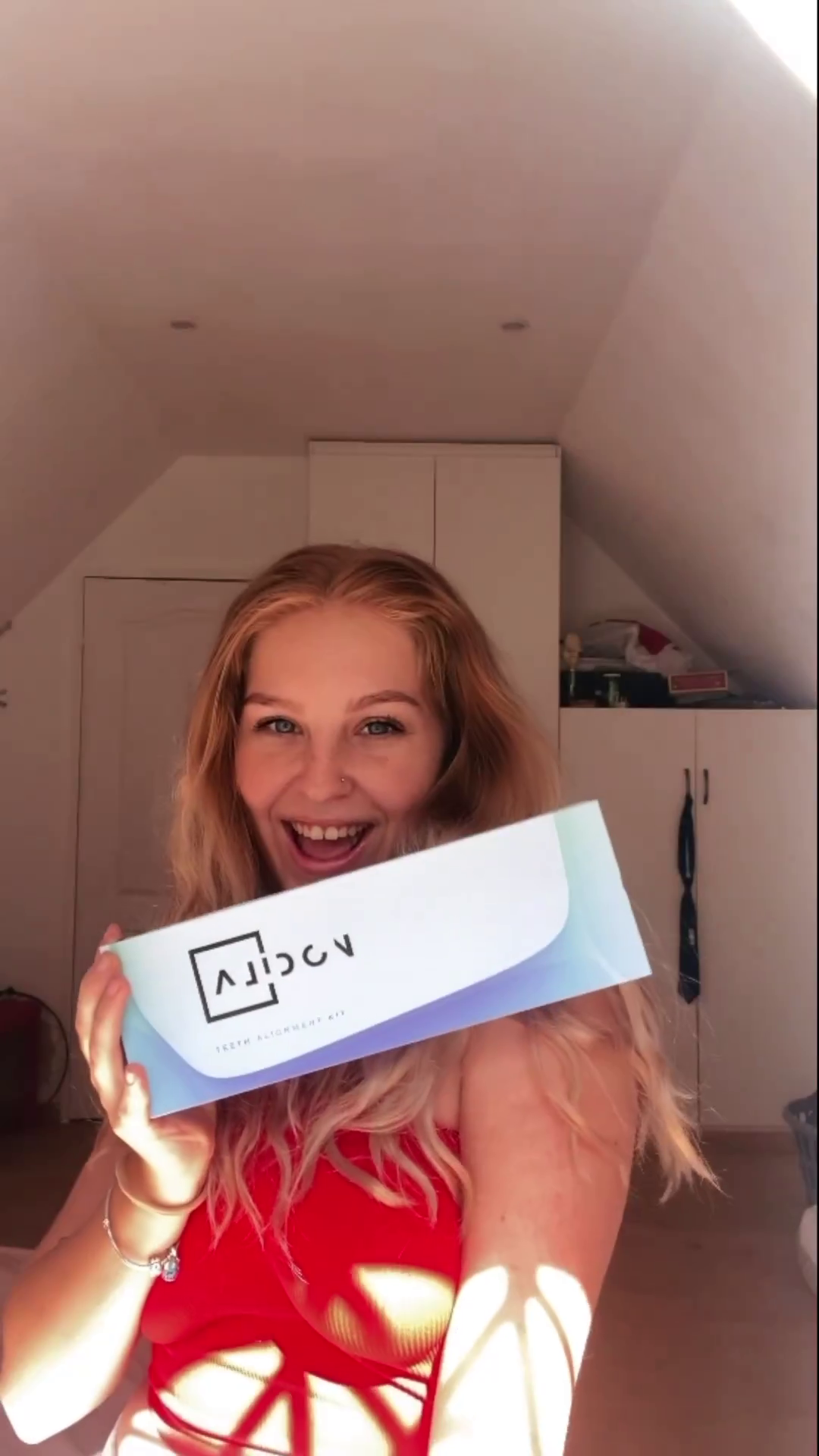 Using Alidon teeth aligners 