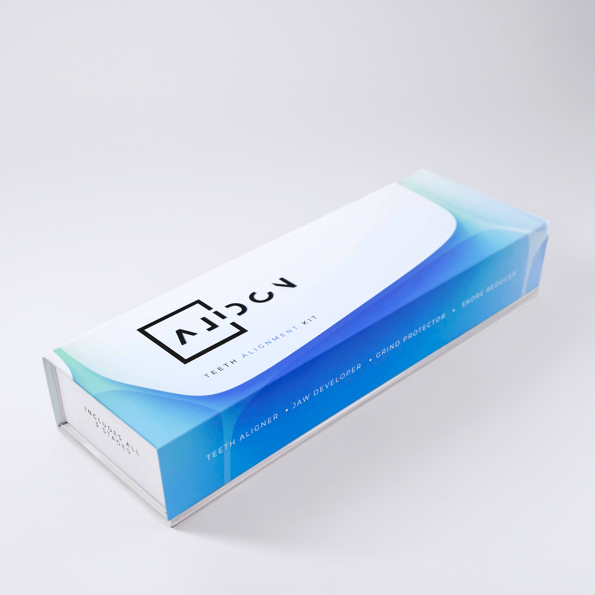 Alidion teeth alignment kit - teeth aligner, jaw developer, grind protector, snore reducer